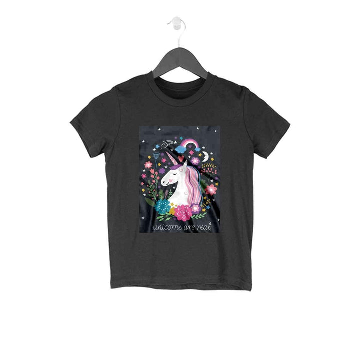 Unicorns Are Real Cotton T-shirt for Kids - GottaGo.in