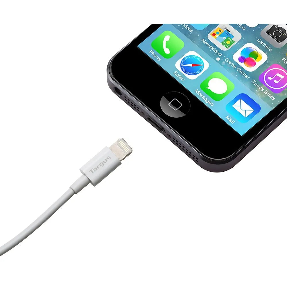 Targus ACC96101AP-50 Lightning to USB Cable (1M) - White - GottaGo.in