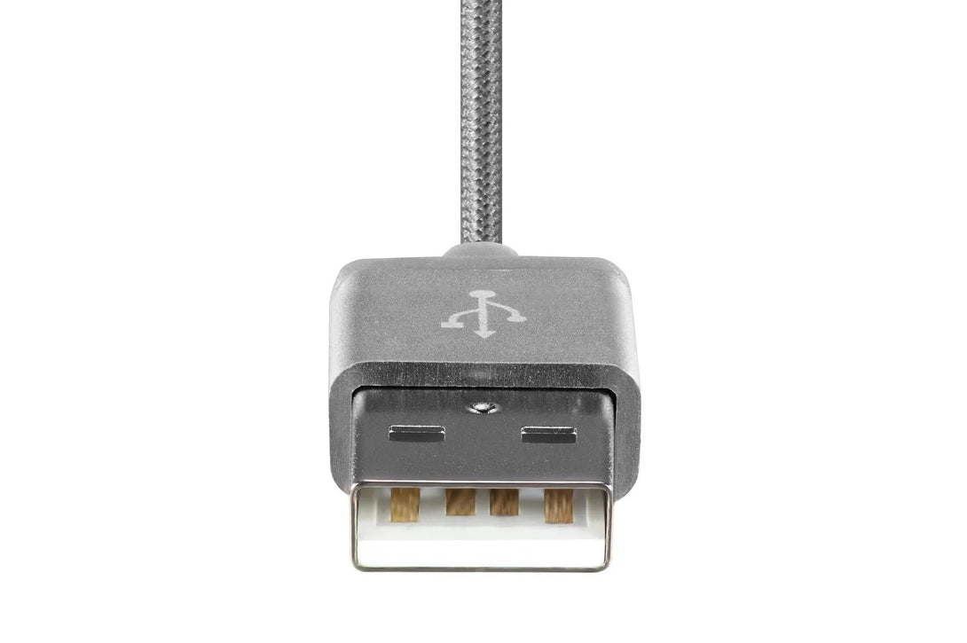 Targus ACC995AP-50 ALU Series 2-in-1 (Lightning & Micro USB) Cable (1.2M) - Grey - GottaGo.in
