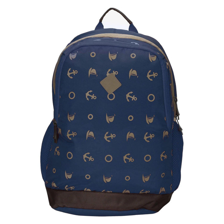 Anchor Blue Backpack / School Bag by President Bags - GottaGo.in