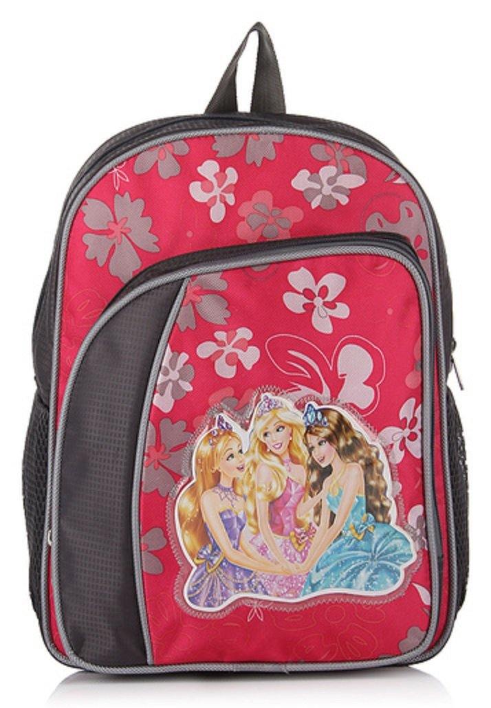 Angel Pink-Grey Backpack / School Bag by President Bags - GottaGo.in