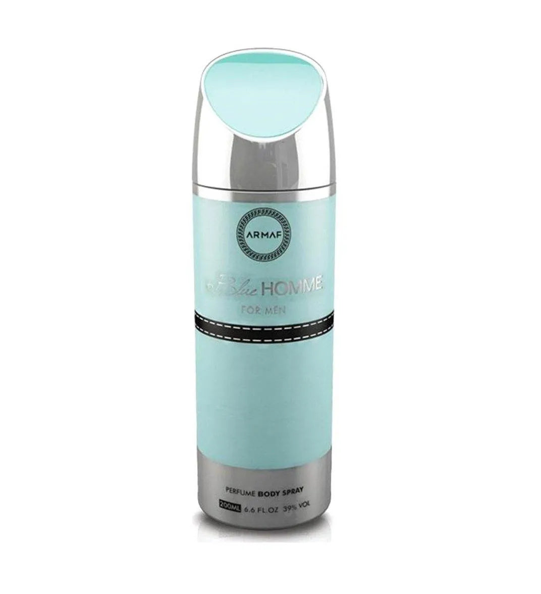 Armaf Blue Homme Deodorant Body Spray for Men 200ml - GottaGo.in