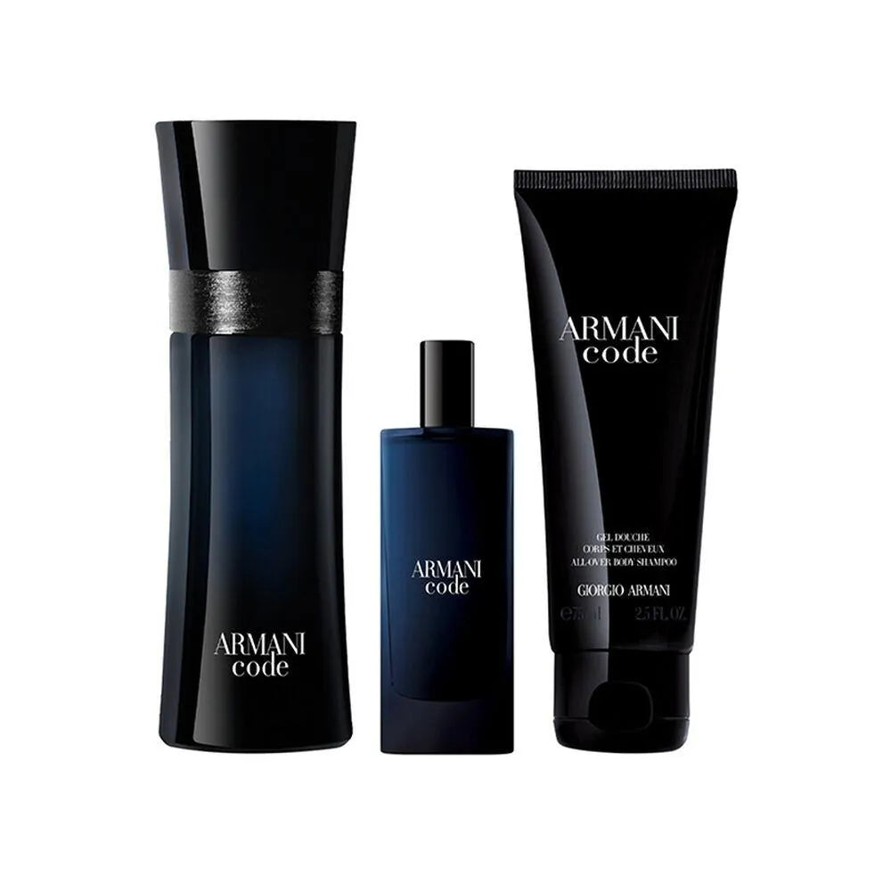 Giorgio Armani Code Pour Homme 3 Pcs. Gift Set - GottaGo.in