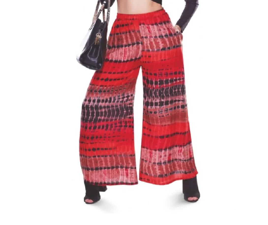 Lyra Printed Palazzo Pants - GottaGo.in