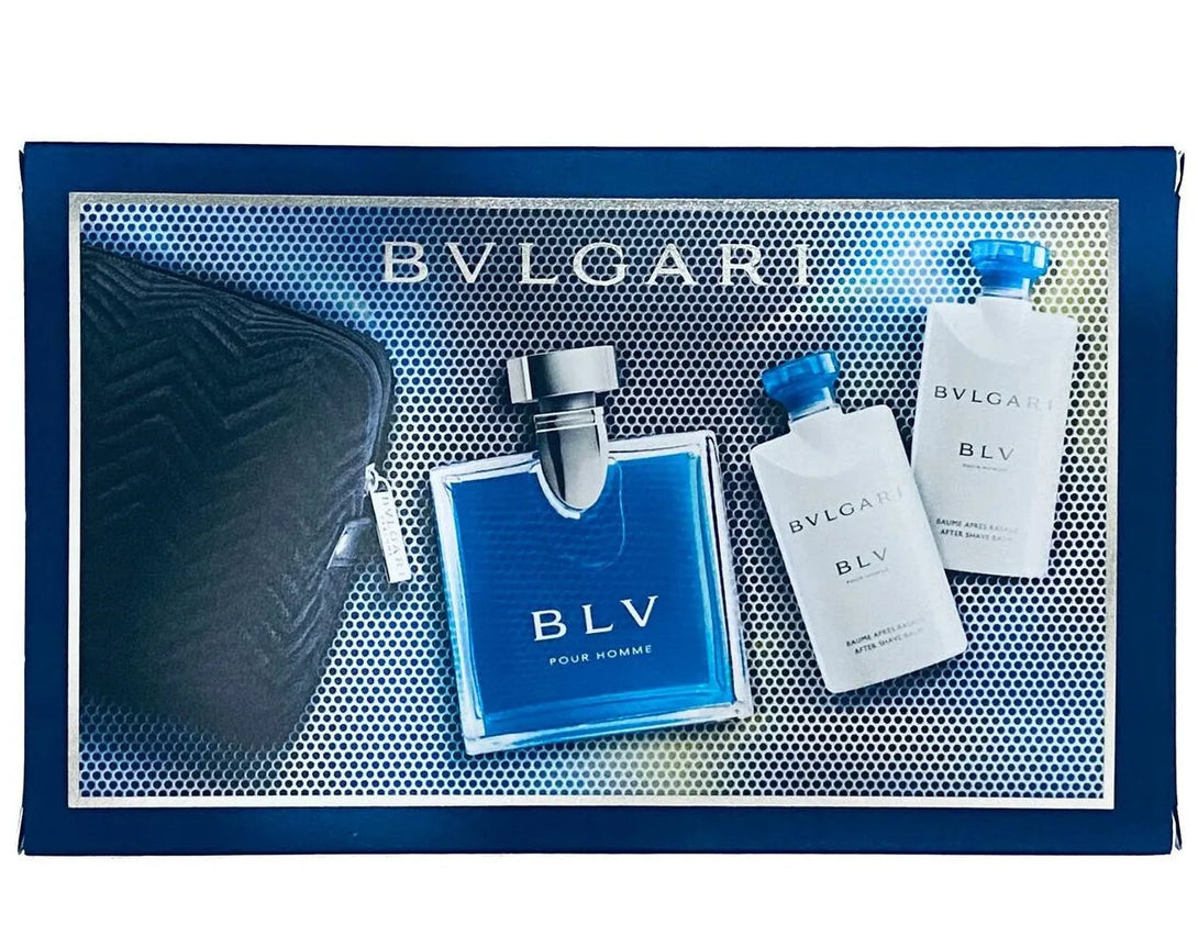 Bvlgari BLV Pour Homme 4 Pcs. Gift Set for Men - GottaGo.in