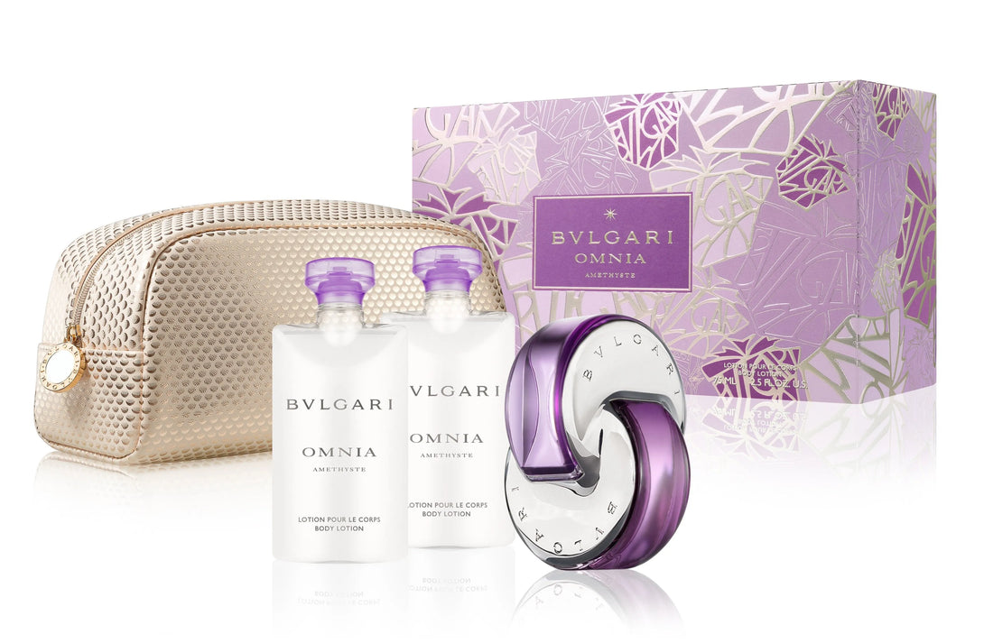 Bvlgari Omnia Amethyste 4 Pcs. Gift Set for Women - GottaGo.in