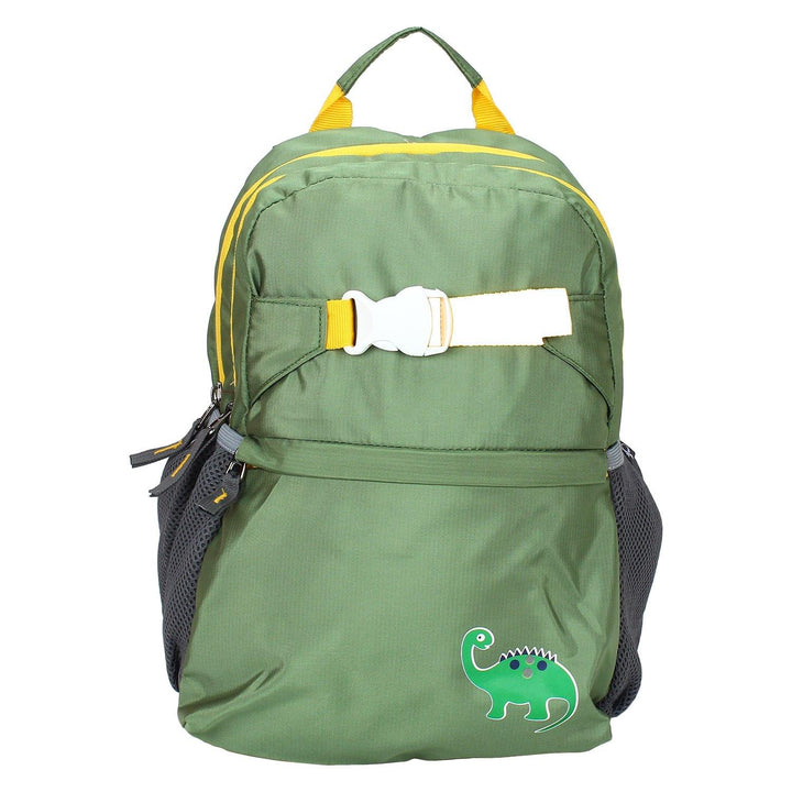 Dino Green Backpack / School Bag by President Bags - GottaGo.in
