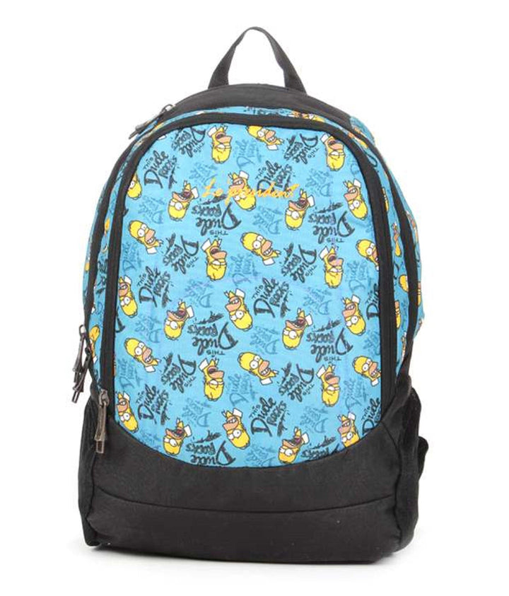 Dude Blue Backpack / School Bag by President Bags - GottaGo.in