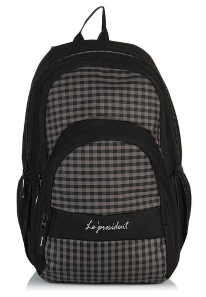 Earnest Grey Backpack / School Bag by President Bags - GottaGo.in