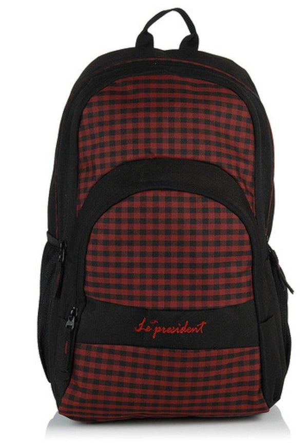 Earnest Red Backpack / School Bag by President Bags - GottaGo.in