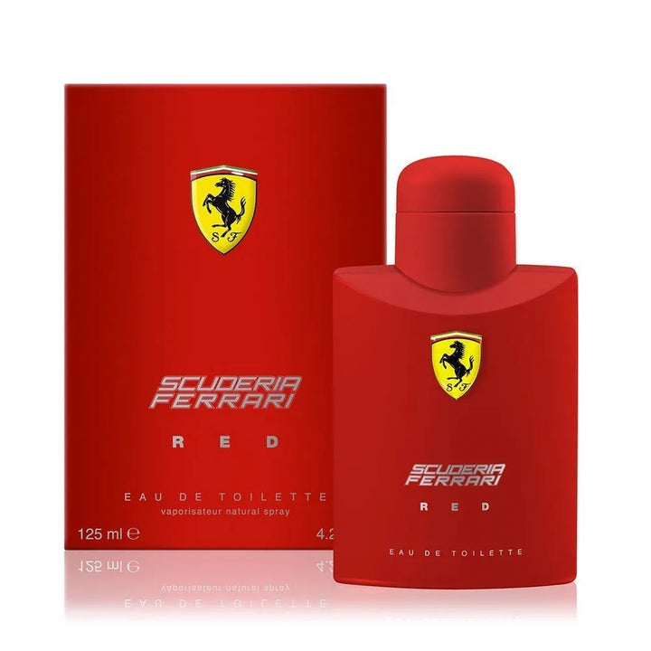 Scuderia Ferrari Red and Ferrari Black EDT Perfume Set for Men (125 ml x 2) - GottaGo.in