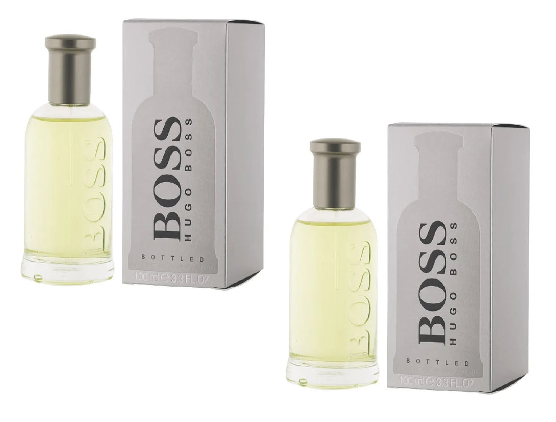 Hugo Boss Bottled EDT Perfume for Men (100 ml x 2pcs.) - GottaGo.in