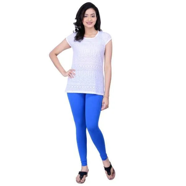 Prisma Ink Blue Churidar Leggings