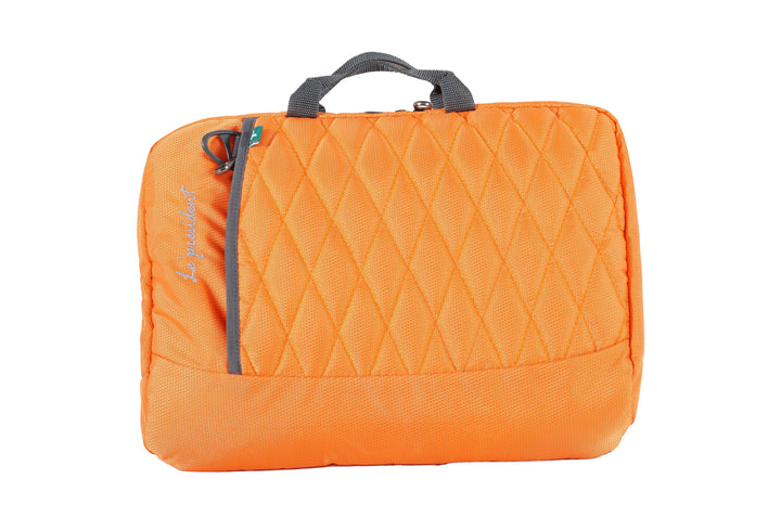 Diamond Orange Laptop Backpack by President Bags - GottaGo.in