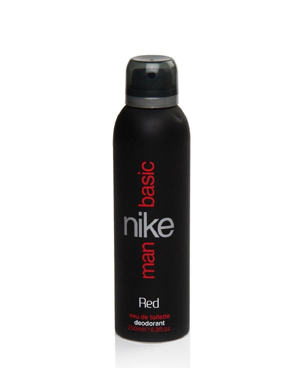 Nike Basic Red EDT Deodorant for Men 200ml - GottaGo.in