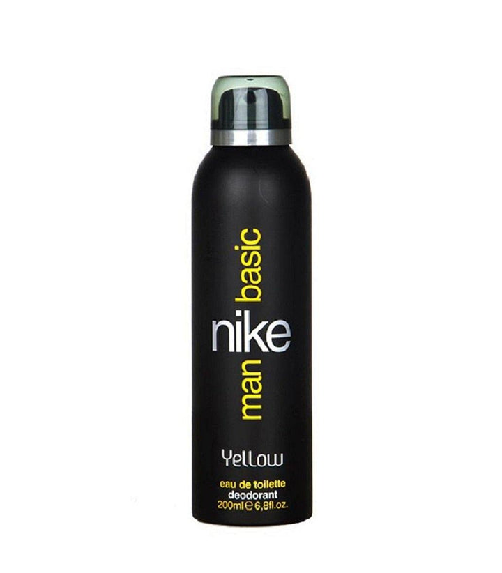 Nike Basic Yellow EDT Deodorant for Men 200ml - GottaGo.in