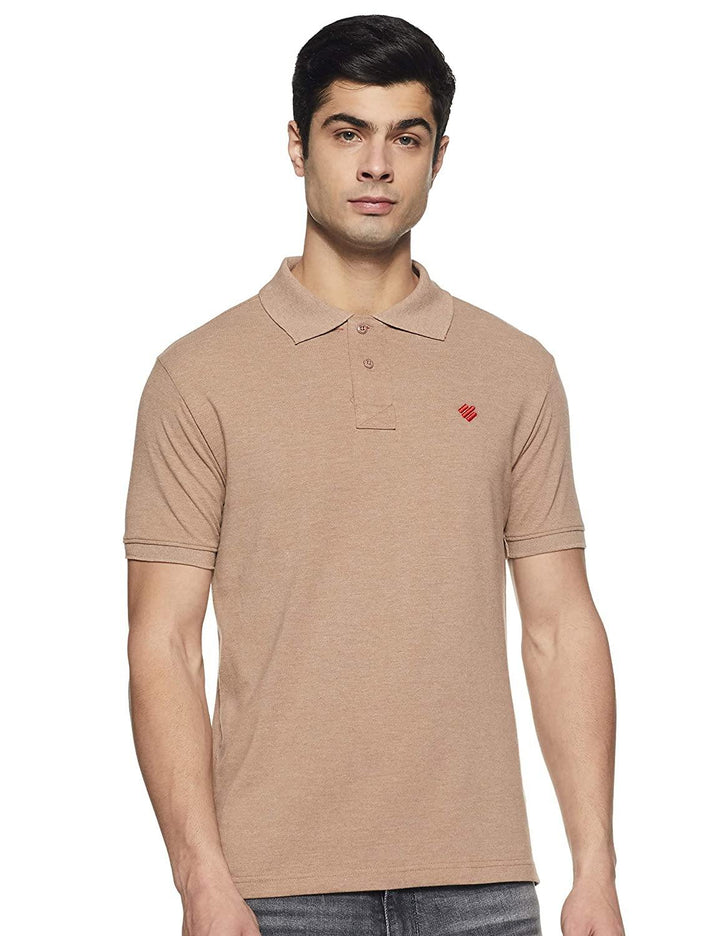 ONN Men's Cotton Polo T-Shirt (Pack of 2) in Solid Bright Blue-Camel colours - GottaGo.in