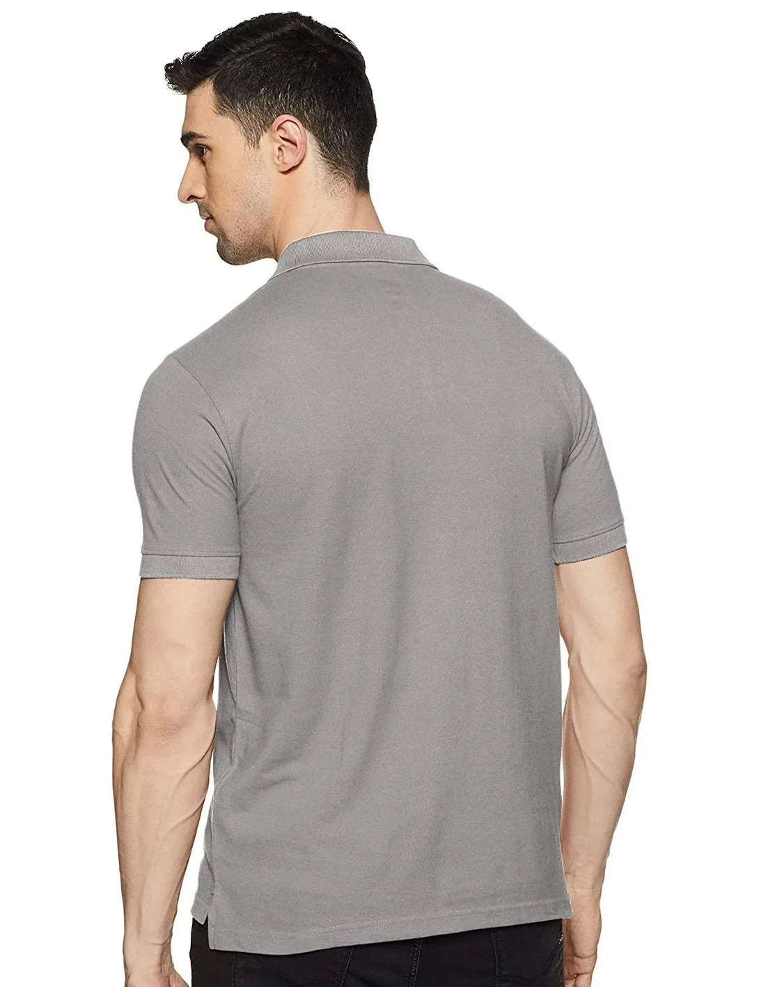 ONN Men's Cotton Polo T-Shirt (Pack of 2) in Solid Bottle Green-Grey Melange colours - GottaGo.in