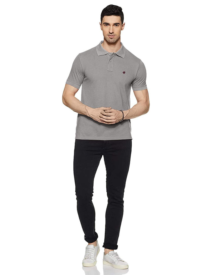 ONN Men's Cotton Polo T-Shirt (Pack of 2) in Solid Coffee-Grey Melange colours - GottaGo.in