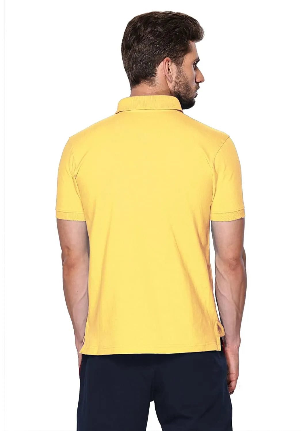 ONN Men's Cotton Polo T-Shirt (Pack of 3) in Solid Wine-Lemon-Maroon colours - GottaGo.in