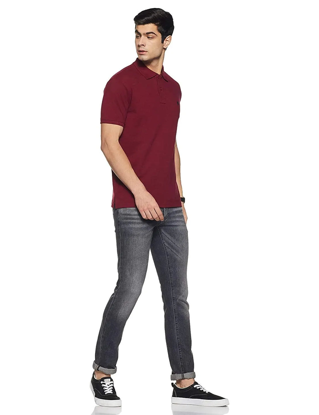 ONN Men's Cotton Polo T-Shirt (Pack of 3) in Solid Wine-Lemon-Maroon colours - GottaGo.in
