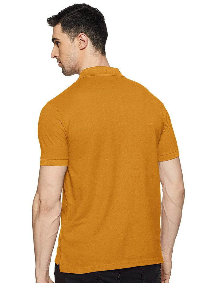 ONN Men's Cotton Polo T-Shirt (Pack of 2) in Solid Coffee-Mustard colours - GottaGo.in