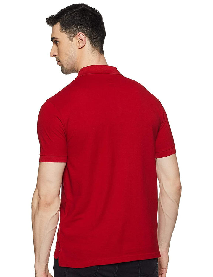 ONN Men's Cotton Polo T-Shirt (Pack of 2) in Solid Coffee-Red colours - GottaGo.in