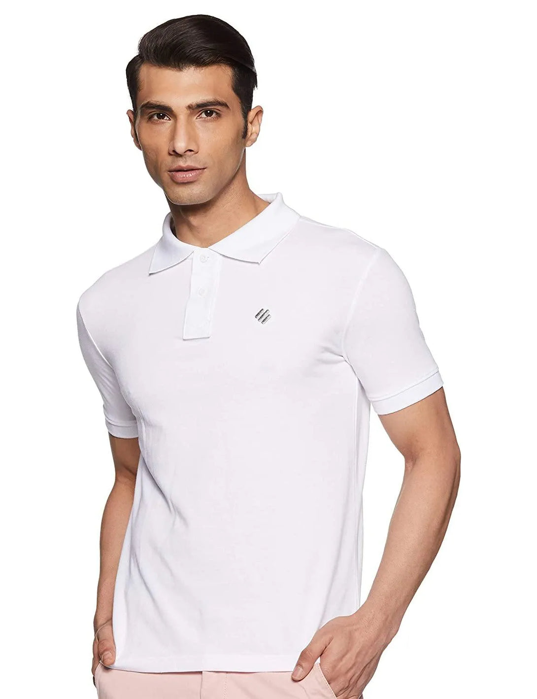 ONN Men's Cotton Polo T-Shirt (Pack of 2) in Solid Bright Blue-White colours - GottaGo.in