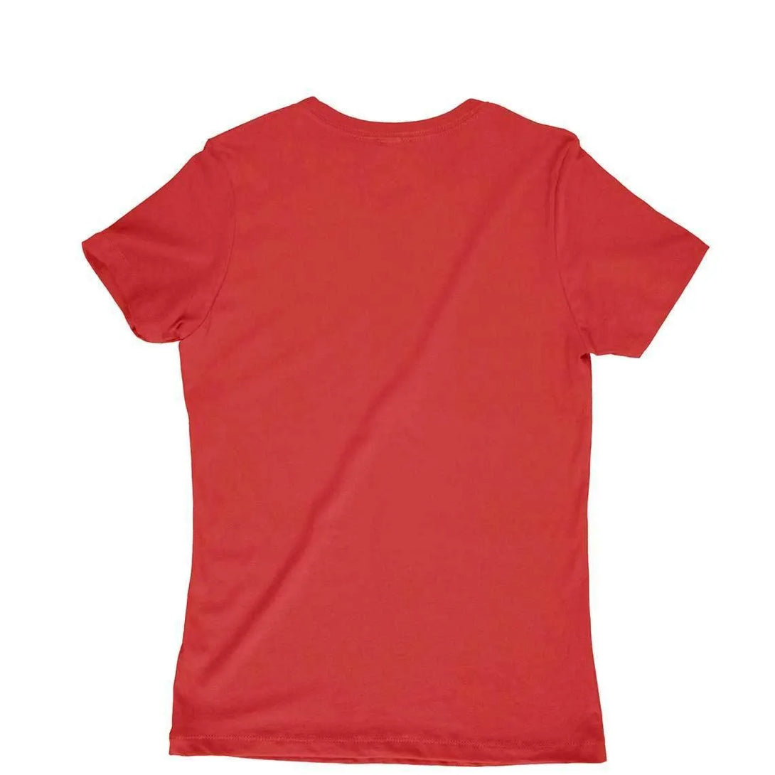 Stay Safe Round Neck T-shirt for Women - GottaGo.in