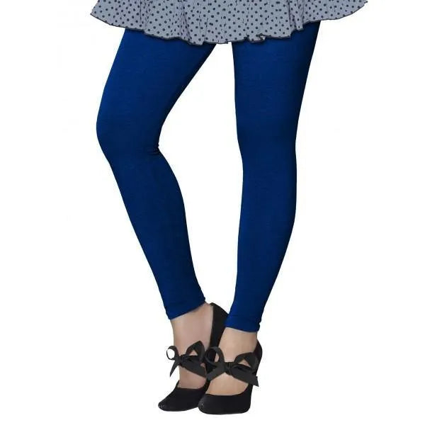 Lyra Ankle Length Plain Kids Leggings - GottaGo.in