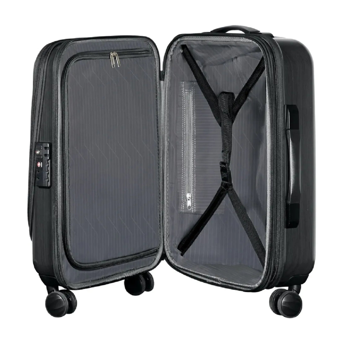 Targus TBR029-70 38 Liters Laptop Trolley Bag with Transit 360 Spinner (Black) - GottaGo.in