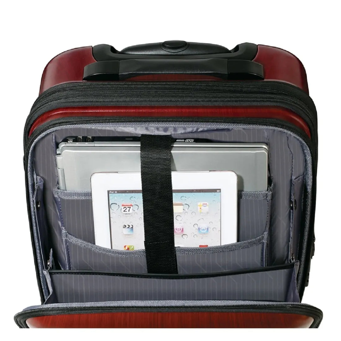 Targus TBR02902-70 38 Liters Laptop Trolley Bag with Transit 360 Spinner (Wine) - GottaGo.in