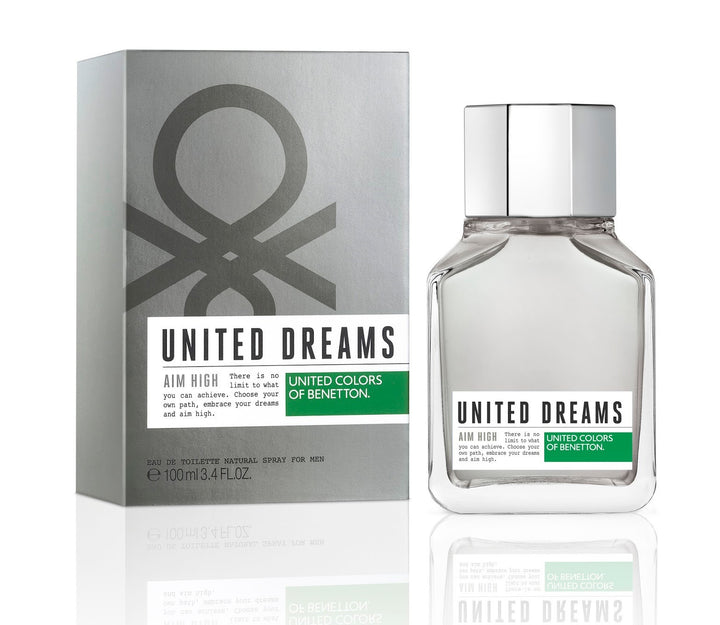 United Dreams Aim High EDT Perfume by United Colors of Benetton for Men 100 ml - GottaGo.in