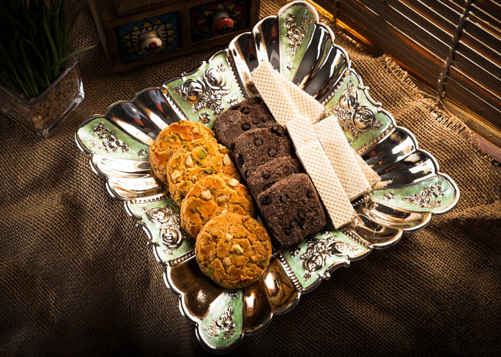 Decorative Multipurpose Food Platter Tray - GottaGo.in