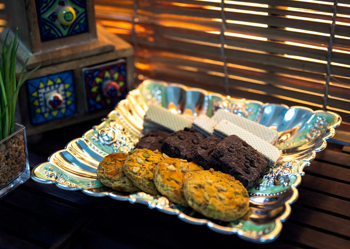 Decorative Multipurpose Food Platter Tray - GottaGo.in
