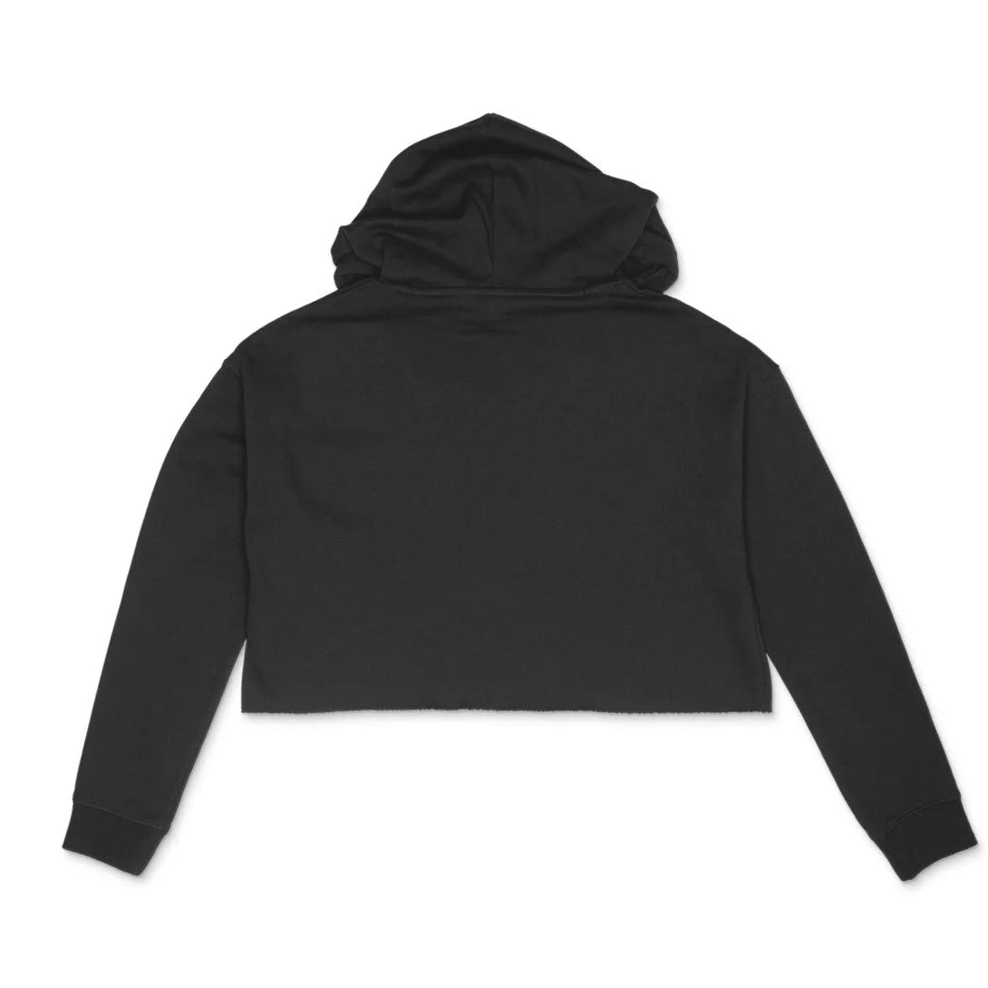 Good Vibes Crop Hoodie for Women - GottaGo.in