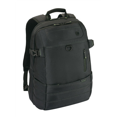 Targus TBB566AP-50 16” EcoSmart™ Emerald Black-Green Backpack - GottaGo.in