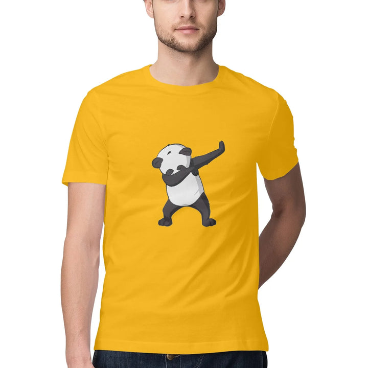 PanDab Round Neck Half Sleeve T-shirt for Men - GottaGo.in