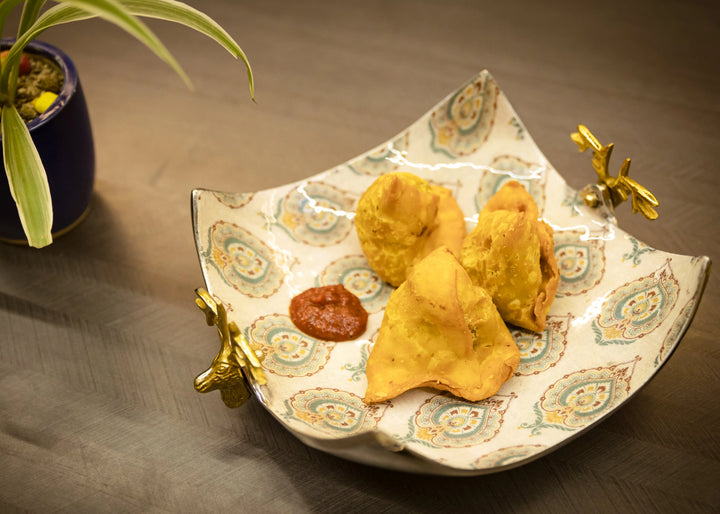 Printed Decorative Bowl Platter - GottaGo.in