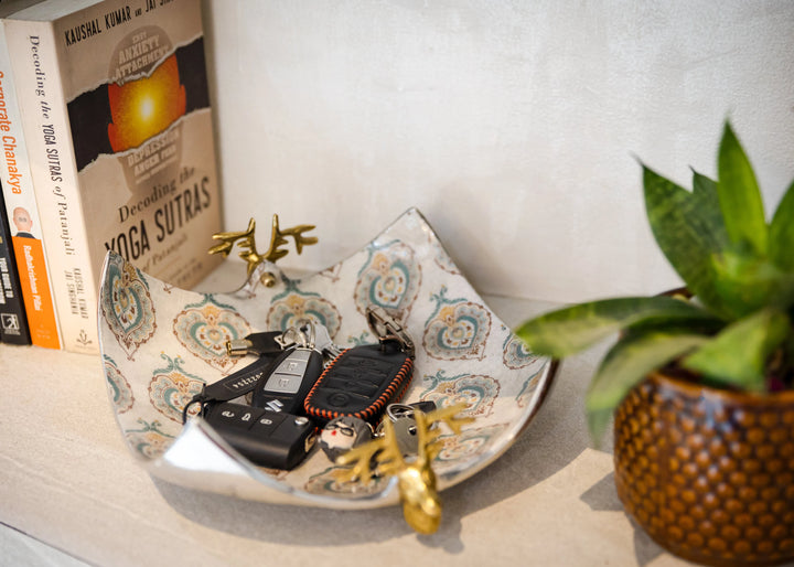 Printed Decorative Bowl Platter - GottaGo.in
