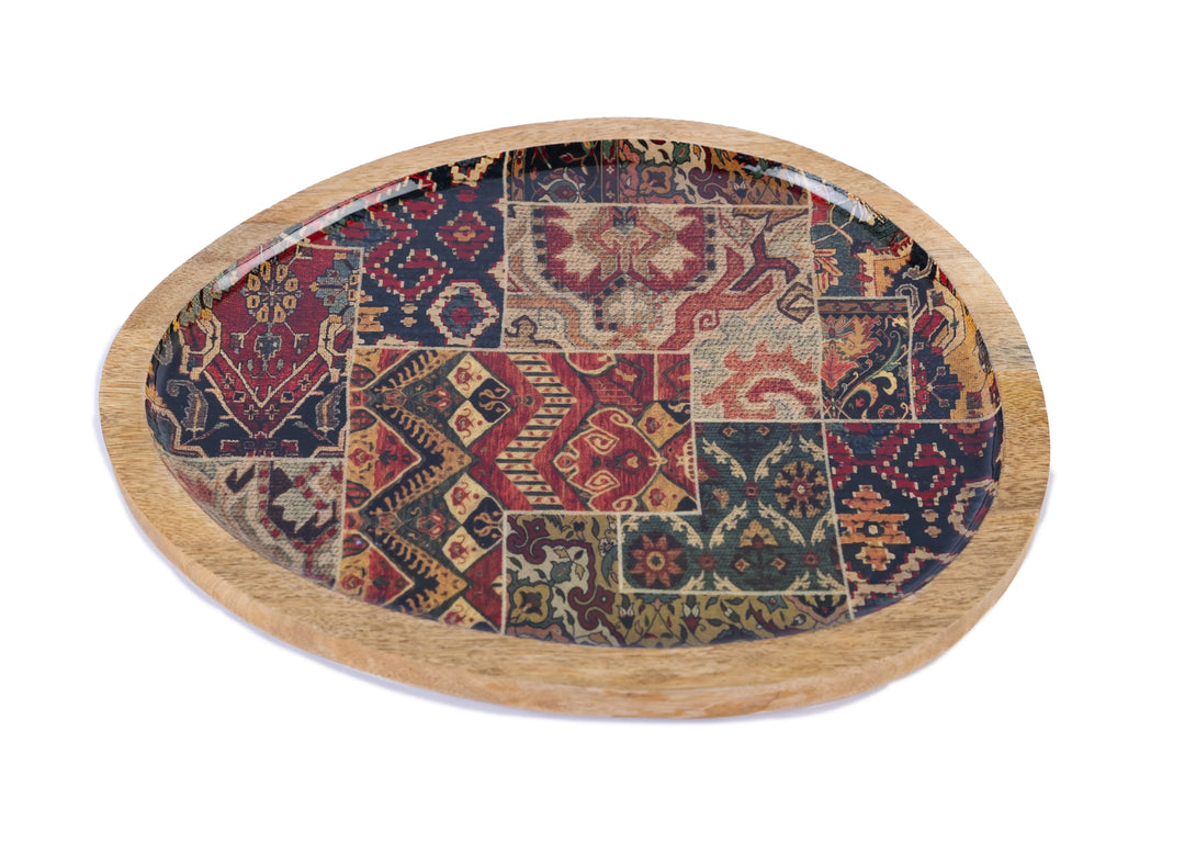 Printed Decorative Platter Tray - GottaGo.in