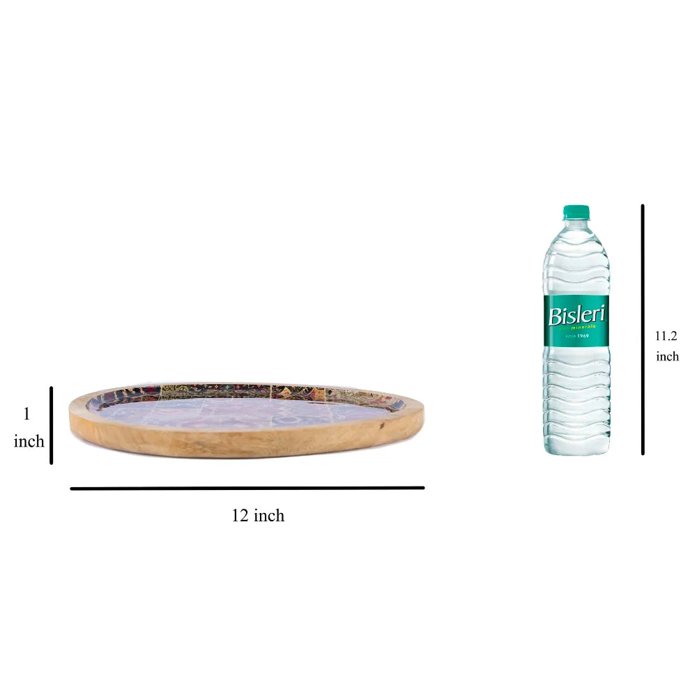 Printed Decorative Platter Tray - GottaGo.in
