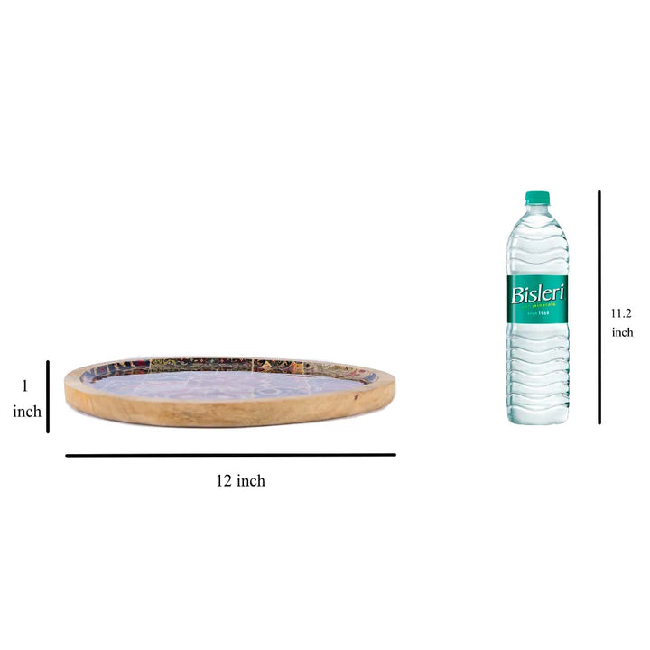 Printed Decorative Platter Tray - GottaGo.in