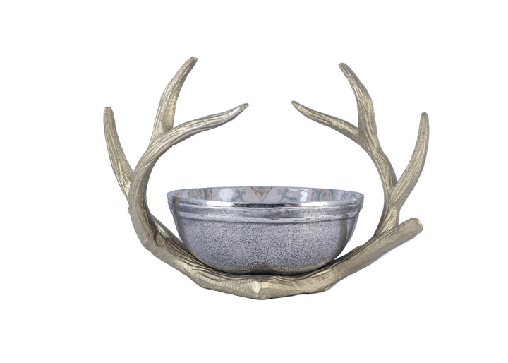 Printed Metal Multipurpose Décor Bowl - GottaGo.in
