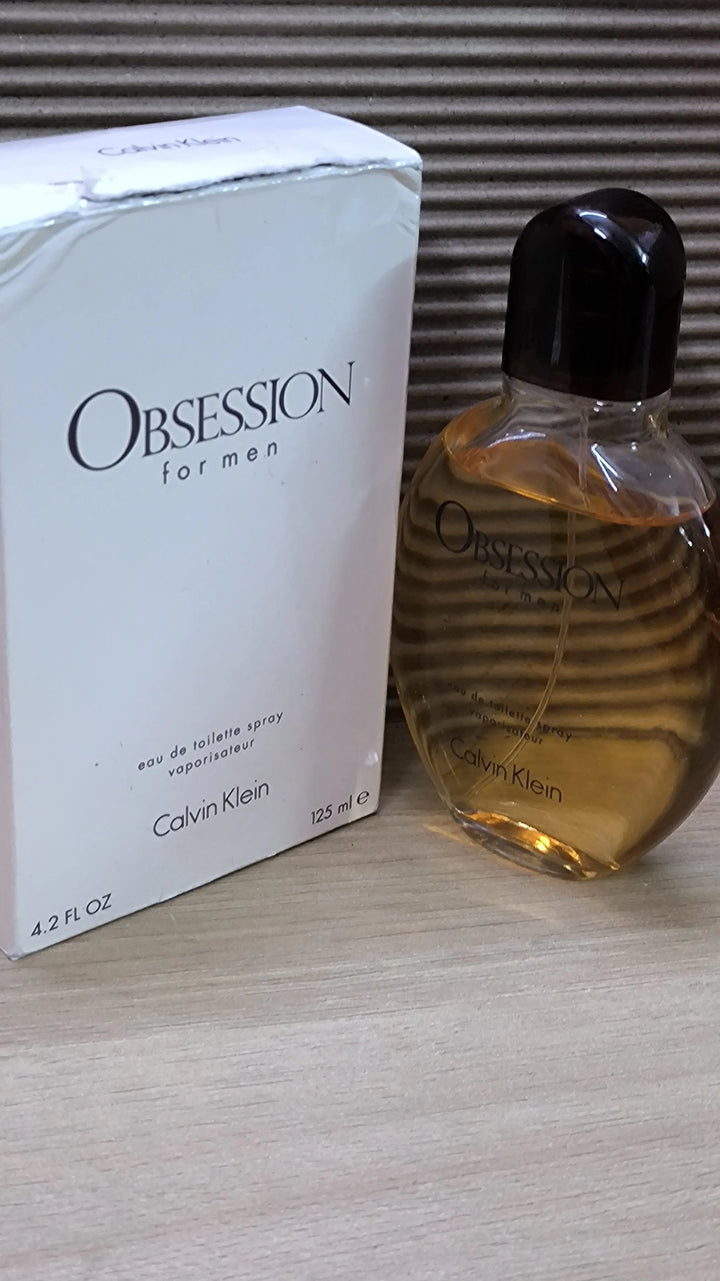Unboxed Ck Obsession EDT Perfume by Calvin Klein for Men 125 ml - GottaGo.in