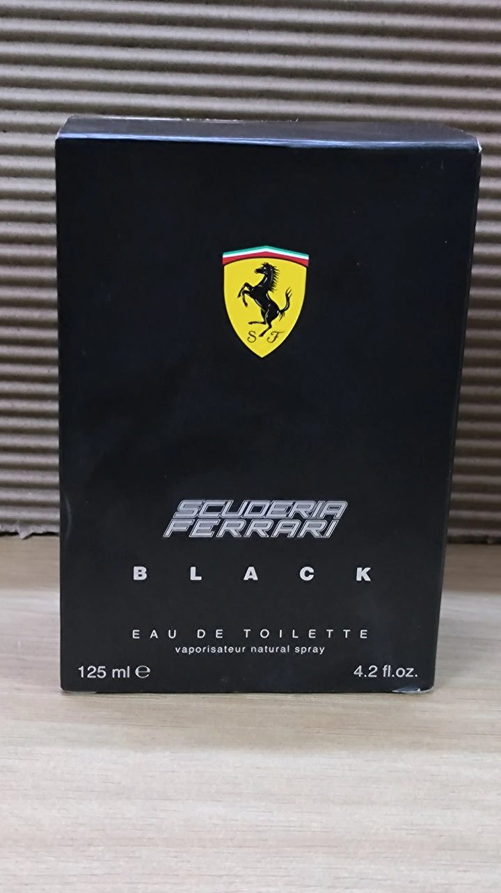 Unboxed Scuderia Ferrari Black EDT Perfume for Men 125 ml - GottaGo.in