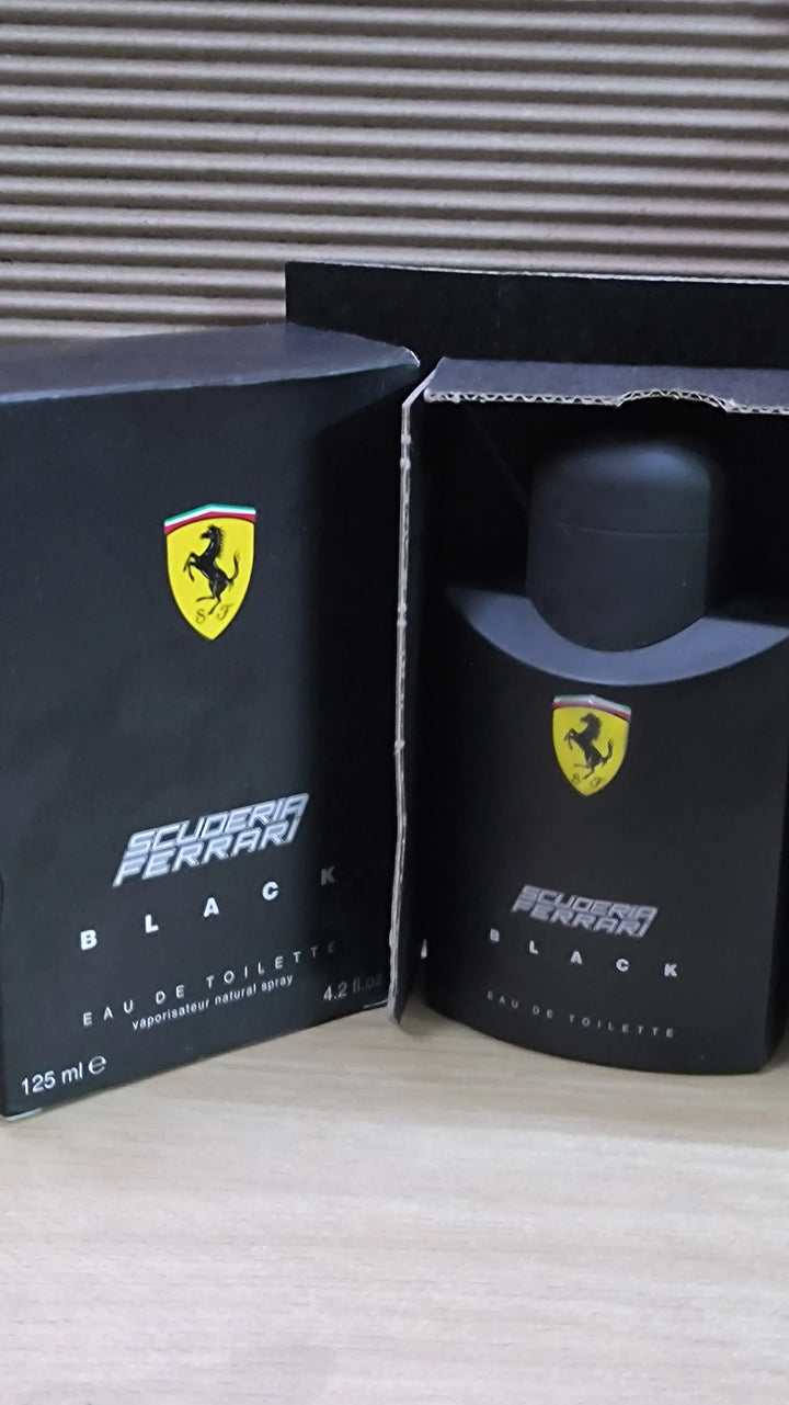 Unboxed Scuderia Ferrari Black EDT Perfume for Men 125 ml - GottaGo.in