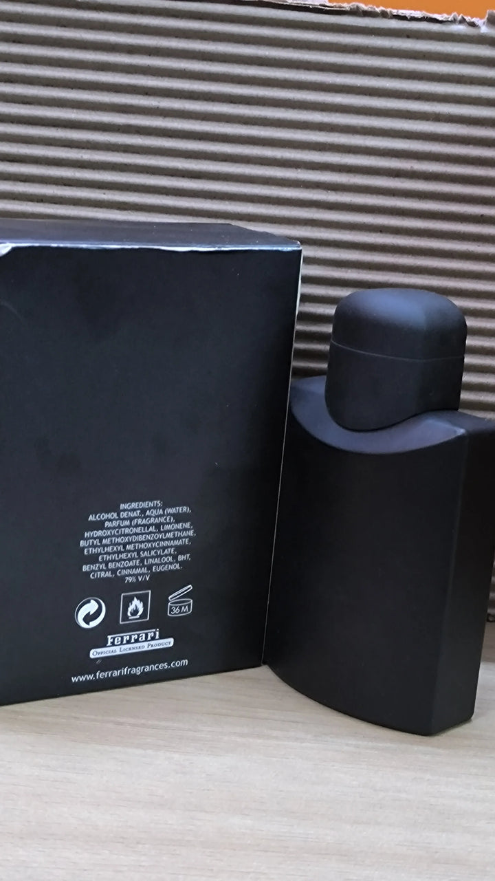 Unboxed Scuderia Ferrari Black EDT Perfume for Men 125 ml - GottaGo.in
