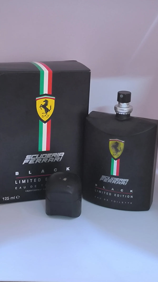 Unboxed Scuderia Ferrari Black Limited Edition EDT Perfume for Men 125 ml - GottaGo.in
