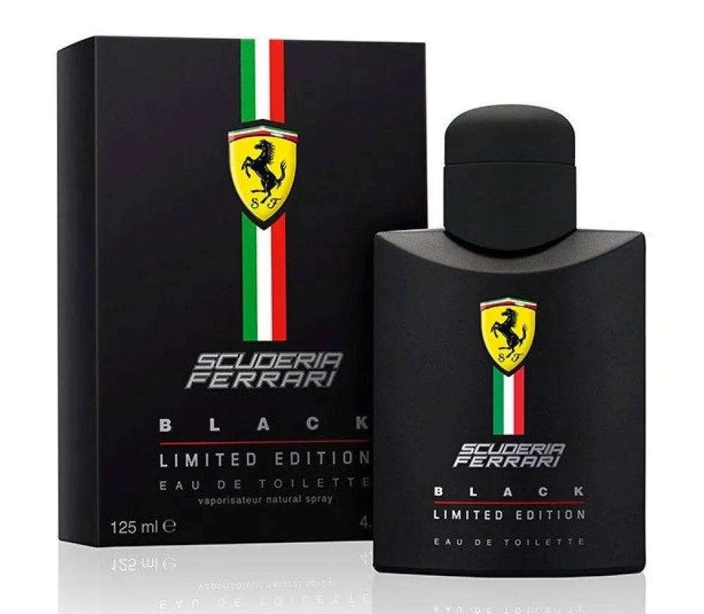 Unboxed Scuderia Ferrari Black Limited Edition EDT Perfume for Men